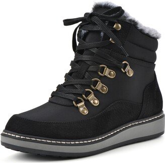 Women's Shoes Tamasha Lace-Up Hiker Bootie