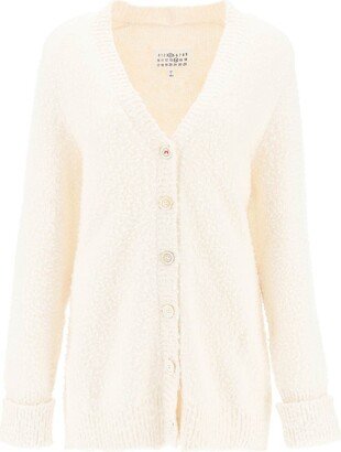 Pilling Effect Knit Cardigan