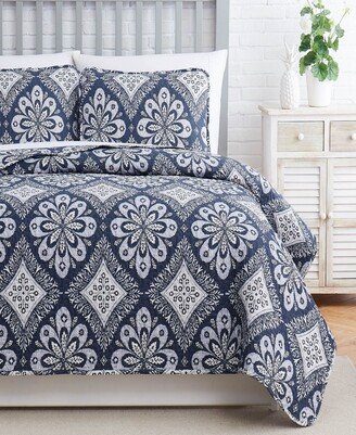 Tranquility Ultra Soft 2-Piece Quilt and Coordinating Sham Set, Twin