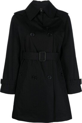 Muie short belted trench coat