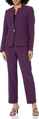 Women's 1 Button Jacket/Elastic Back Pant