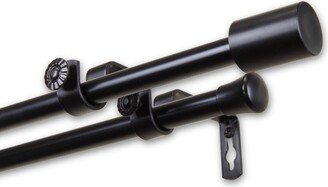 InStyleDesign Angela 5/8-inch Adjustable Double Curtain Rod