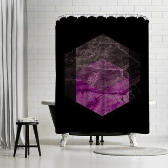 71 x 74 Shower Curtain, Geometric Art 23 by Pop Monica