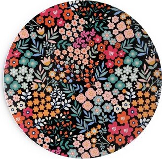 Salad Plates: Summer Flower Salad Plate, Multicolor