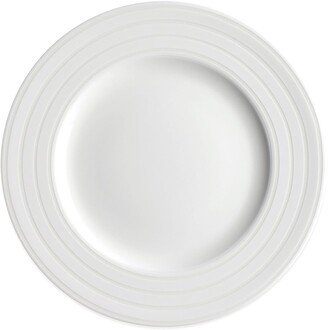 Cambridge Stripe Rimmed Salad Plates, Set of 4