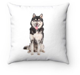 Alaskan Malamute Pillow - Throw Custom Cover Gift Idea Room Decor