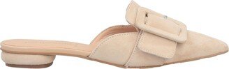 Mules & Clogs Light Brown-AA