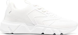 Panelled Low-Top Chunky Sneakers