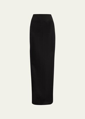 Saria Silk Maxi Skirt