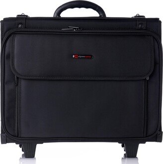 Alpine Swiss Rolling Briefcase Wheel Catalog Hard Case Laptop Bag Lawyer Attache