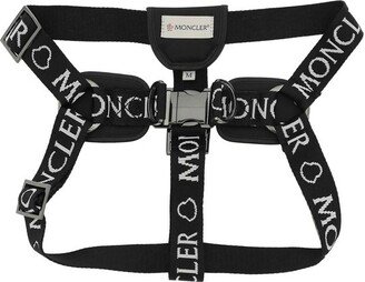 Moncler X Poldo Dog Couture Logo Plaque Dog Harness