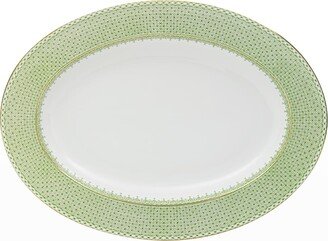 Apple Lace Oval Platter