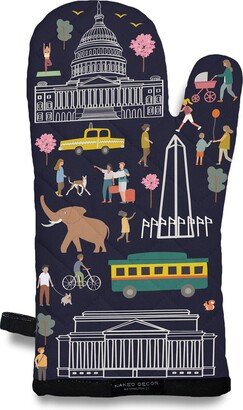 We Love Washington Dc Oven Mitt