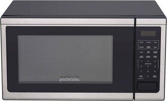 Proctor Silex 1.1 cu ft 1000 Watt Microwave Oven - Stainless Steel