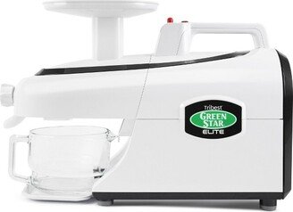 Greenstar Elite Jumbo Twin Gear Slow Masticating Juicer – White