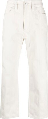 Cropped Cotton Trousers