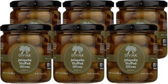 Jalapeno Stuffed Olives - Case of 6/7.8 oz