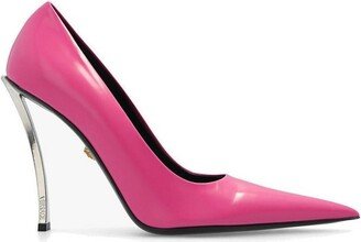 Pointed Toe Slip-On Pumps-AJ