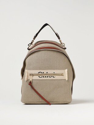 canvas and leather backpack