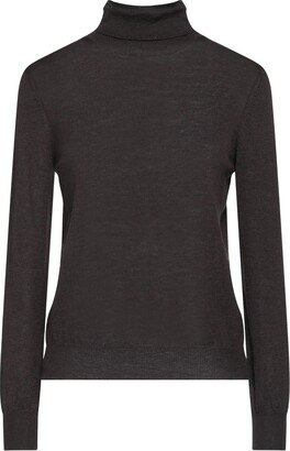 ROSSOPURO Turtleneck Dark Brown-AA