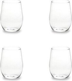 14oz 4pk Glass Farm To Table Wine Glasses