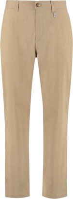 Cropped Tailored Trousers-BB