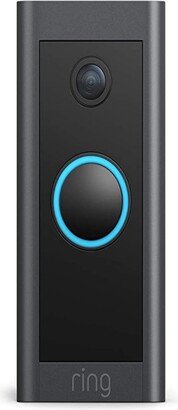 Video Doorbell Wired Black