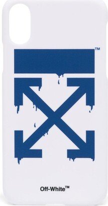 Arrow logo-print phone case-AA