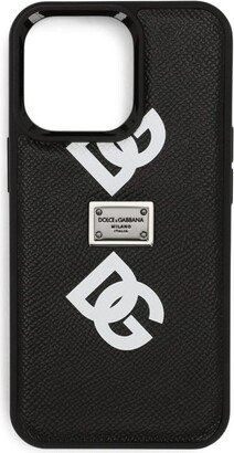 Leather Logo Iphone 13 Pro Case