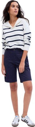 Womens Bermuda Short Tapestry Navy 4P