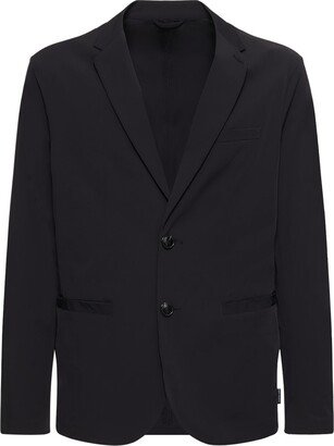 Stretch nylon blazer