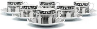 Facciata Quattrocentesca tea cups (set of 6)