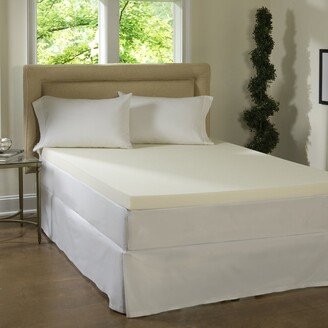 Loft from 3-inch Memory Foam Mattress Topper