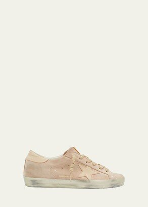 Superstar Mixed Leather Low-Top Sneakers-AG