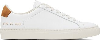 White Retro Low Sneakers