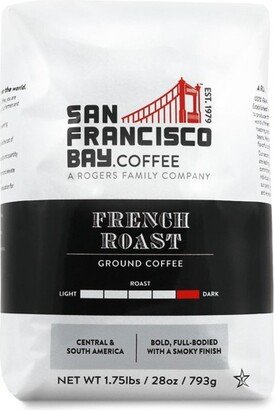 San Francisco Bay Coffee, French Roast, 28 oz Ground Coffee