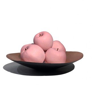 Studio Story Ornamental Concrete Apple Set Pink