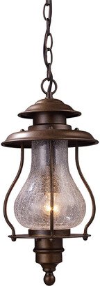 Artistic Home & Lighting 1-Light Wikshire Outdoor Pendant-AA