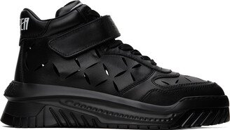 Black Slashed 'Odissea' Sneakers