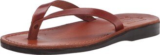 Jaffa - Leather Flip Flop Sandal - Honey