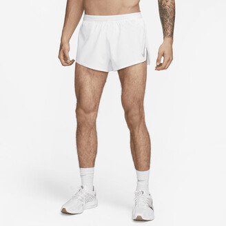 Men's AeroSwift 2 Brief-Lined Racing Shorts in White