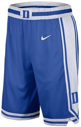Men's Duke Blue Devils Replica Basketball Road Shorts - RoyalBlue/White