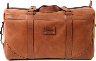 The Dust Company Leather Duffel Bag Heritage Brown