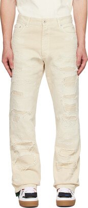 Off-White Regular 5-Pockets Jeans