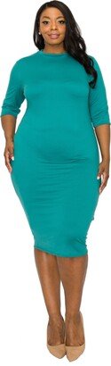 L I V D Plus Size Mona Midi Dress