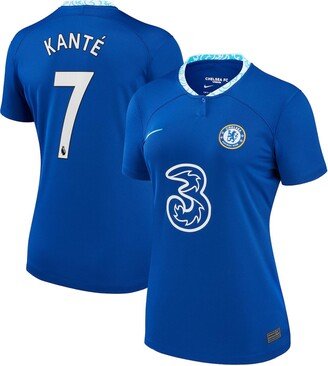 Women's N'Golo Kante Blue Chelsea 2022/23 Home Replica Jersey