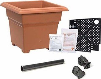 Novelty Earthbox Novelty 81755 Square Garden Kit, Terra Cotta