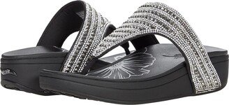 Arch Fit Retrogrades - Flip Flop (Black) Women's Shoes