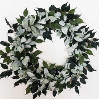 The Modern| Modern Low Profile | Fall Wreath All Seasons One Christmas Attachments Lambs Ear