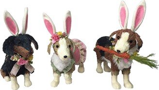 Gallerie II Easter Parade Dogs A/3 - Brown - Set of 3